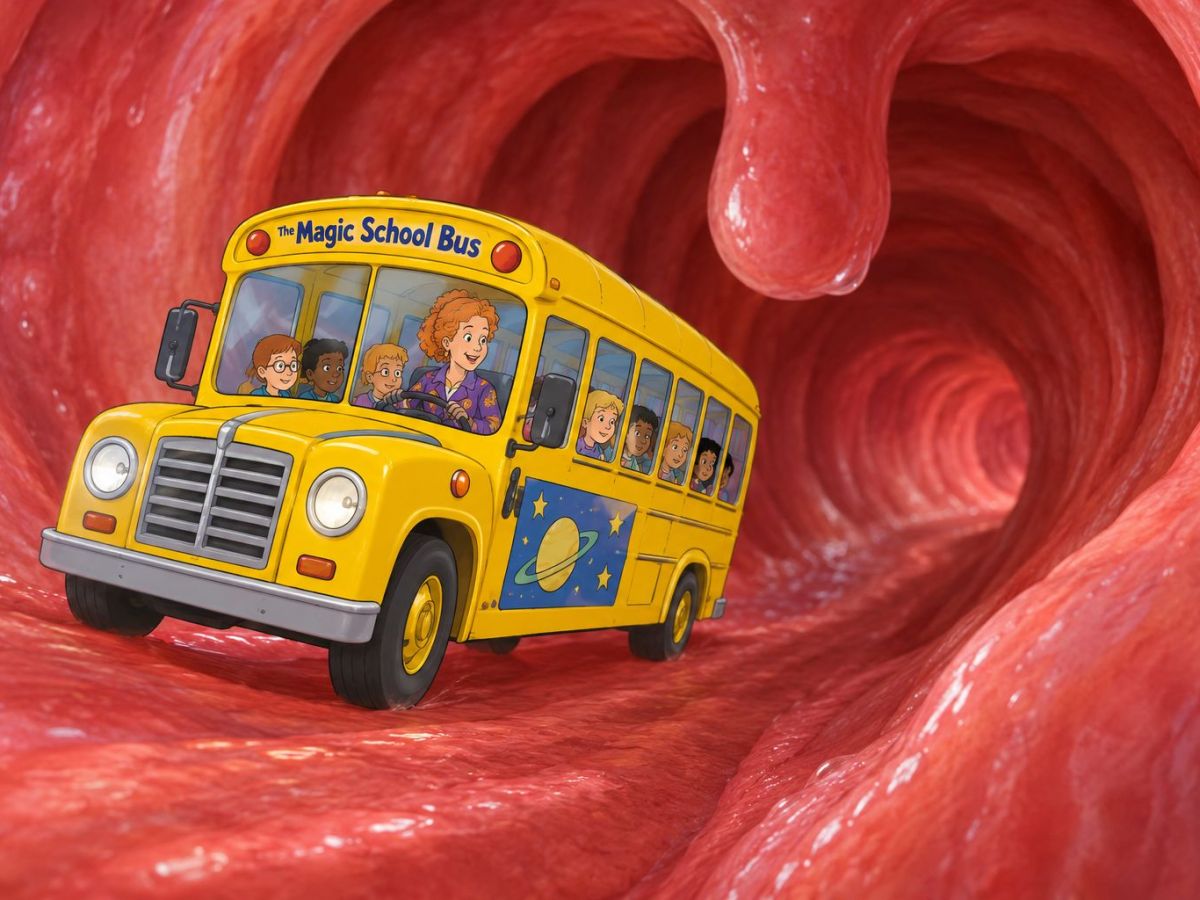 The Magic School Bus slipped inside me but never broke its way back&nbsp;out